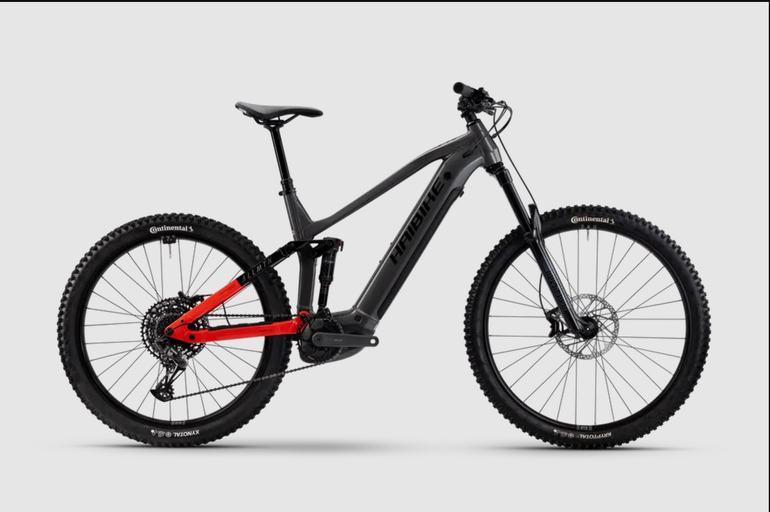 Used Haibike AllMtn 4 2025 Mountainbike, Light Gray — image 4 of 4