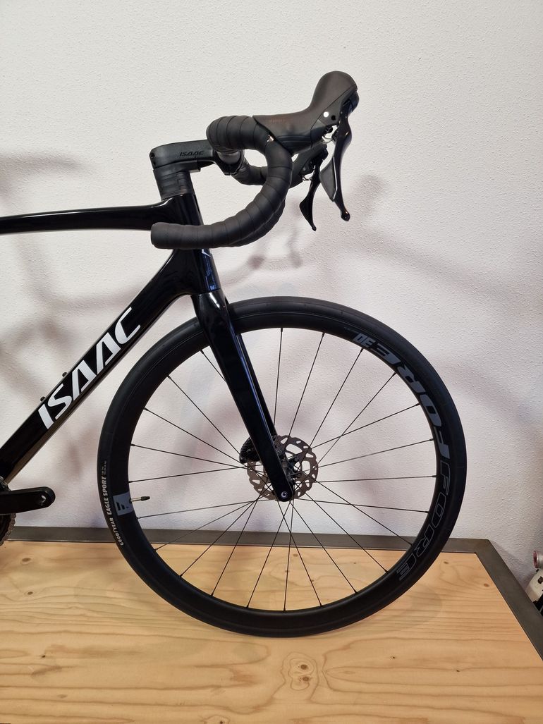Used Isaac Vitron Onyx Black 2025 Road & Gravel, Black — image 8 of 12