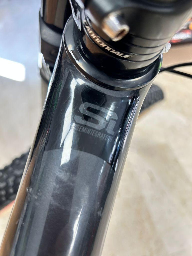 Used Cannondale F-SI CARBON 3 MISURA M USATO 2018 Mountainbike, Black — image 7 of 22