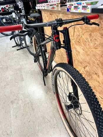 Used Cannondale F-SI CARBON 3 MISURA M USATO 2018 Mountainbike, Black — image 3 of 22