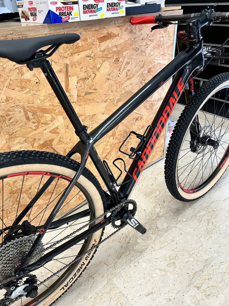 Used Cannondale F-SI CARBON 3 MISURA M USATO 2018 Mountainbike, Black — image 4 of 22