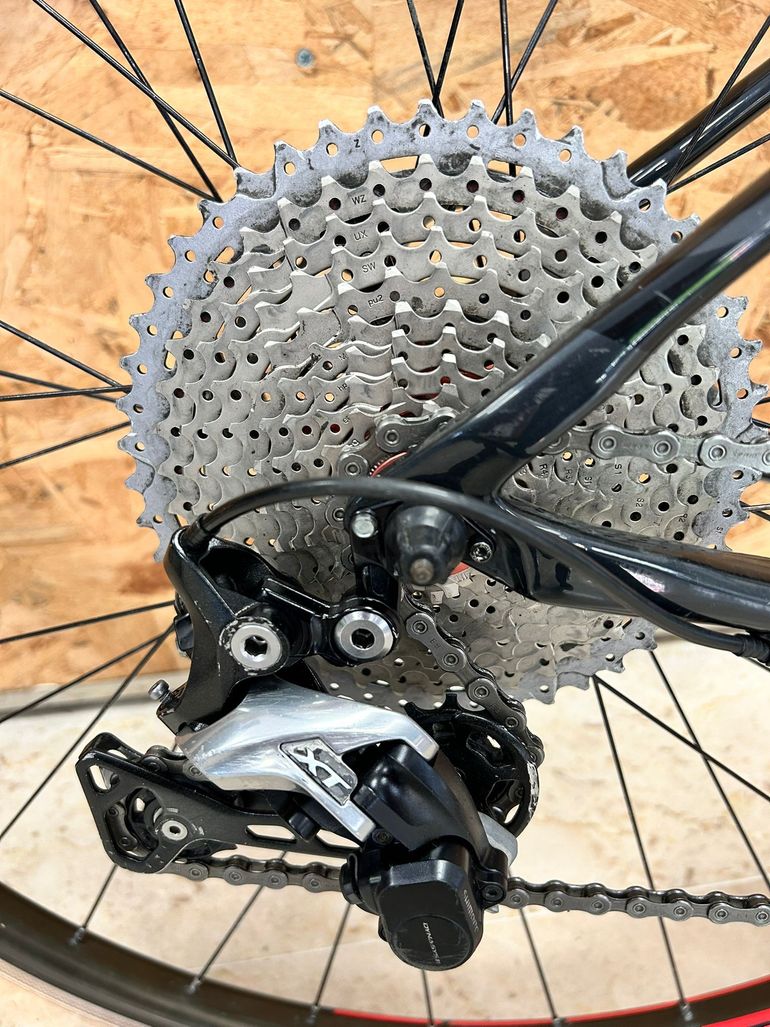 Used Cannondale F-SI CARBON 3 MISURA M USATO 2018 Mountainbike, Black — image 13 of 22