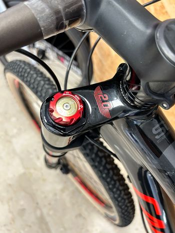 Used Cannondale F-SI CARBON 3 MISURA M USATO 2018 Mountainbike, Black — image 21 of 22