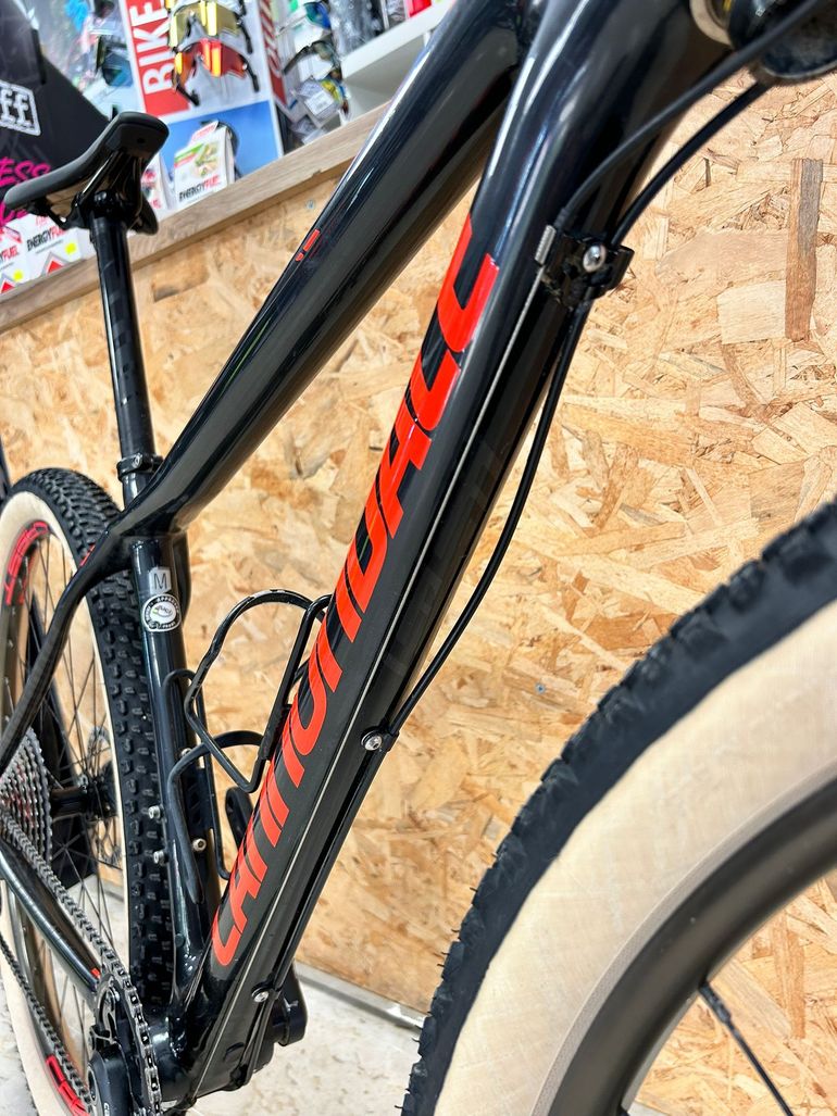 Used Cannondale F-SI CARBON 3 MISURA M USATO 2018 Mountainbike, Black — image 9 of 22