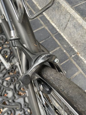 Used Serotta Softride Excite M 2005 Road & Gravel, Light Gray — image 9 of 12