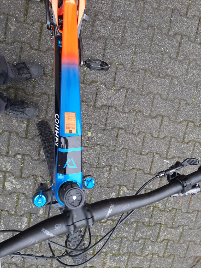 Used Conway WME 729 2021 Mountainbike, Red — image 3 of 6