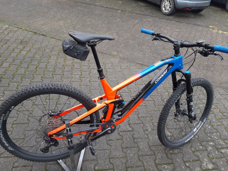 Used Conway WME 729 2021 Mountainbike, Red — image 6 of 6