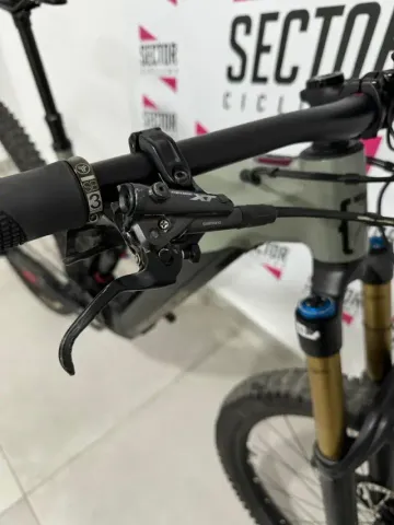 Used Moustache GAME 9 M 750WH FOX 2023 Mountainbike, Black — image 5 of 6