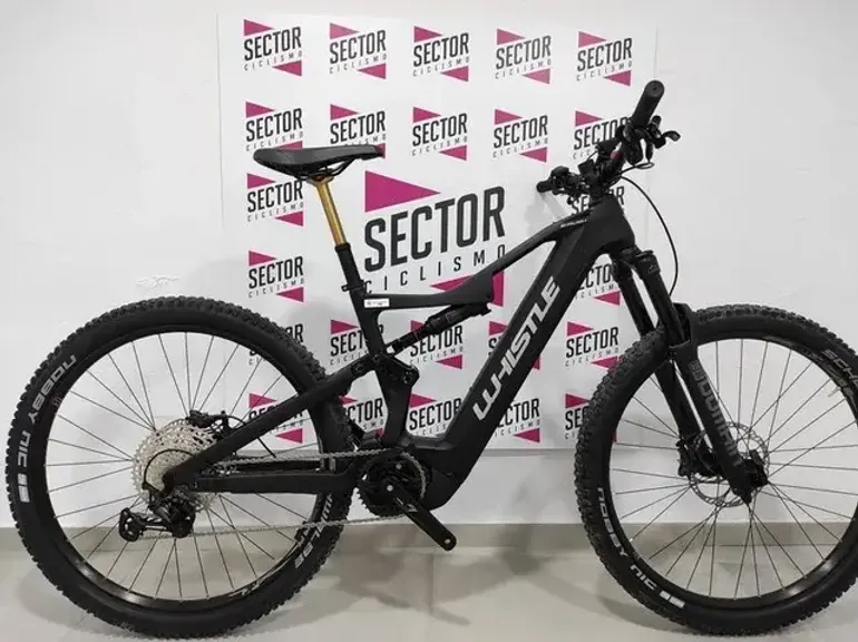 Used Whistle 22 B-RUSH C7.2 12V BLK/SLV 48 22IK 2023 Mountainbike, Black — image 1 of 6
