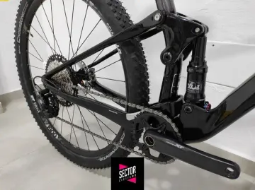Lee Cougan CROSSFIRE 428 XT NEBULA M 2023 Mountainbike usato, Nero — immagine 2 di 6