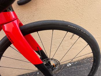 Used Pinarello Prince Disk Ultegra Di2 Bike 2021 2021 Road & Gravel, Red — image 6 of 6