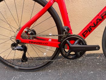 Used Pinarello Prince Disk Ultegra Di2 Bike 2021 2021 Road & Gravel, Red — image 3 of 6