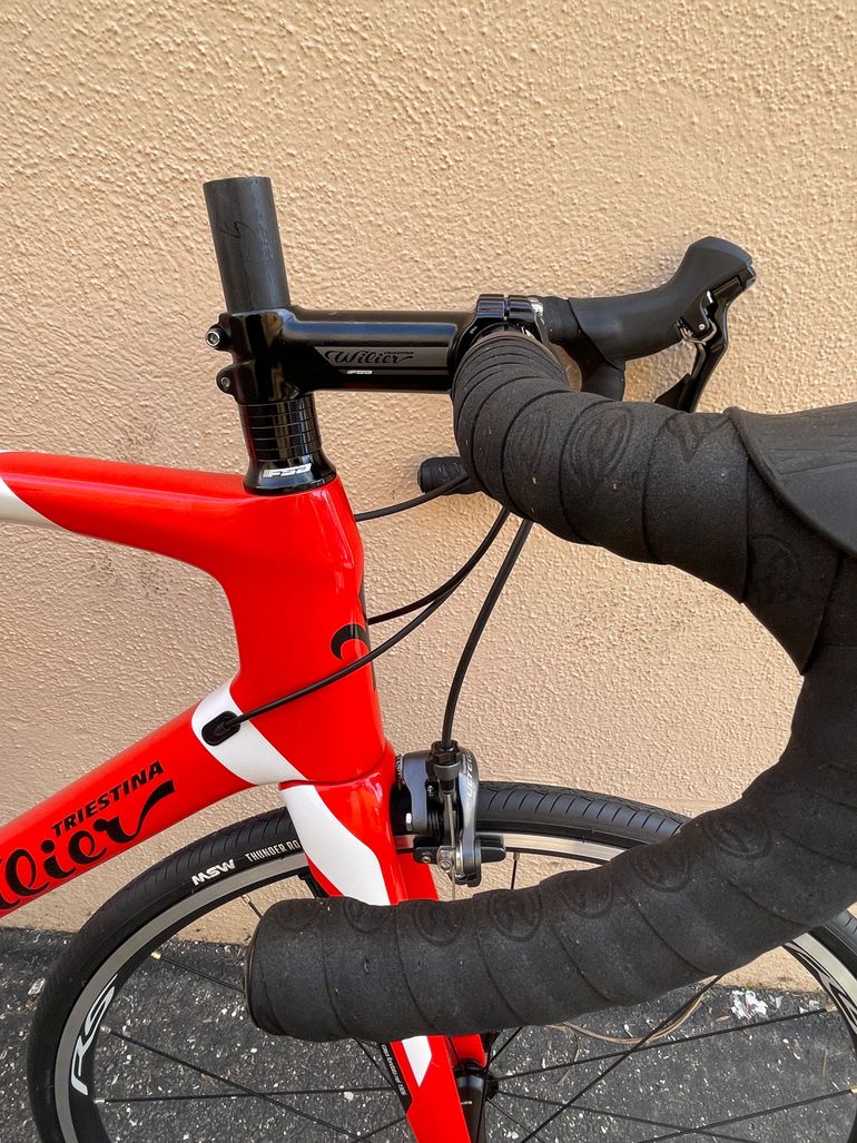 Used Wilier GTR Team SHIMANO 105 R7000 (BR-R7010-RS) 2020 Road & Gravel, Red — image 6 of 7