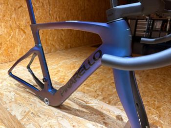 Used Pinarello Dogma F Disc Framset Frameset 2025 Road & Gravel, Blue — image 2 of 5