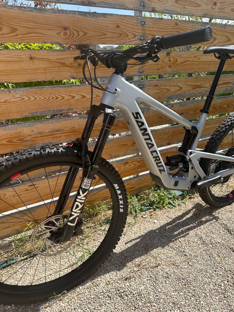 Brugt Santa Cruz Heckler Sram Eagle Transmission X0 2024 Mountainbike — billede 10 af 15