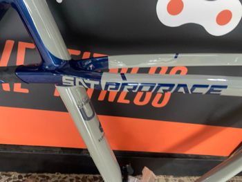 Used Lapierre Prorace SAT CF 7.9 Frameset 2024 Mountainbike, Light Gray — image 3 of 3