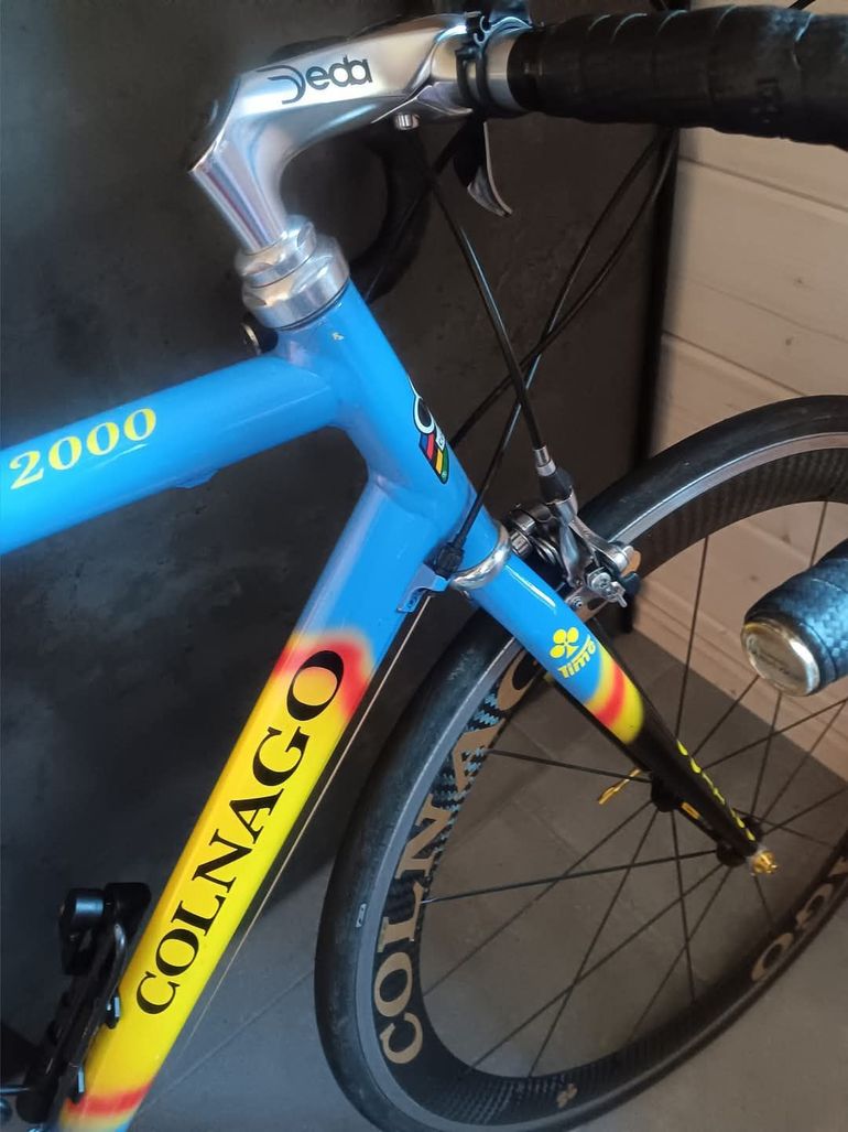 Used Colnago Team 2000 Tonnissteiner 2000 Road & Gravel, Azul — image 2 of 6