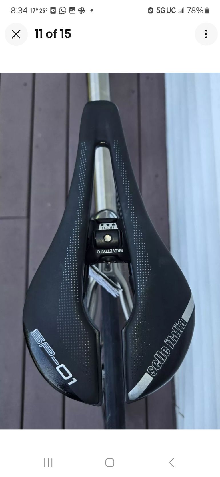 Used Guru Praemio R 2015 Road & Gravel, White — image 10 of 14