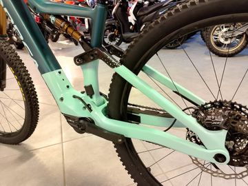 Used Orbea RISE M10 2021 Mountainbike, Green — image 6 of 7