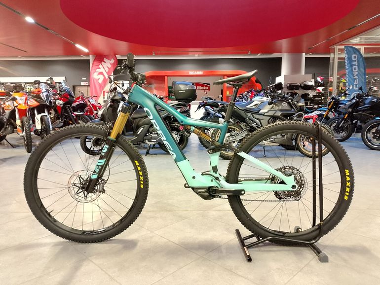 Gebrauchtes Orbea RISE M10 2021 Mountainbike, Grün — Bild 2 von 7