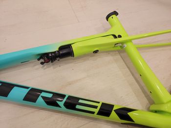 Used Trek Supercaliber Frameset 2020 Mountainbike, Green — image 2 of 13