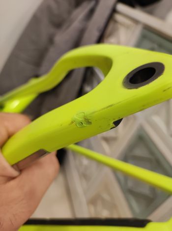 Used Trek Supercaliber Frameset 2020 Mountainbike, Green — image 4 of 13