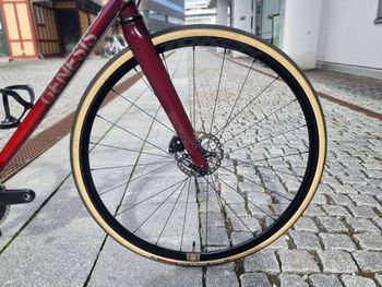 Used Genesis Volare Disc 853 Frameset 2022 Road & Gravel, Red — image 3 of 5