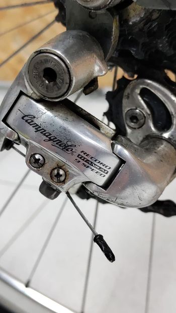 Used Francesco Moser BICI DA CORSA MOSER MISURA 56CM USATO 2000 Road & Gravel, Black — image 6 of 11