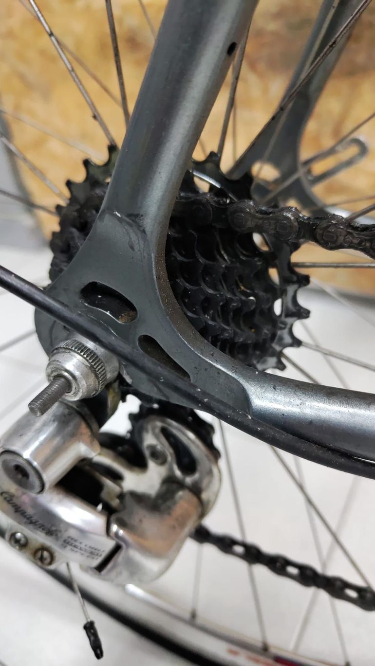 Used Francesco Moser BICI DA CORSA MOSER MISURA 56CM USATO 2000 Road & Gravel, Black — image 7 of 11