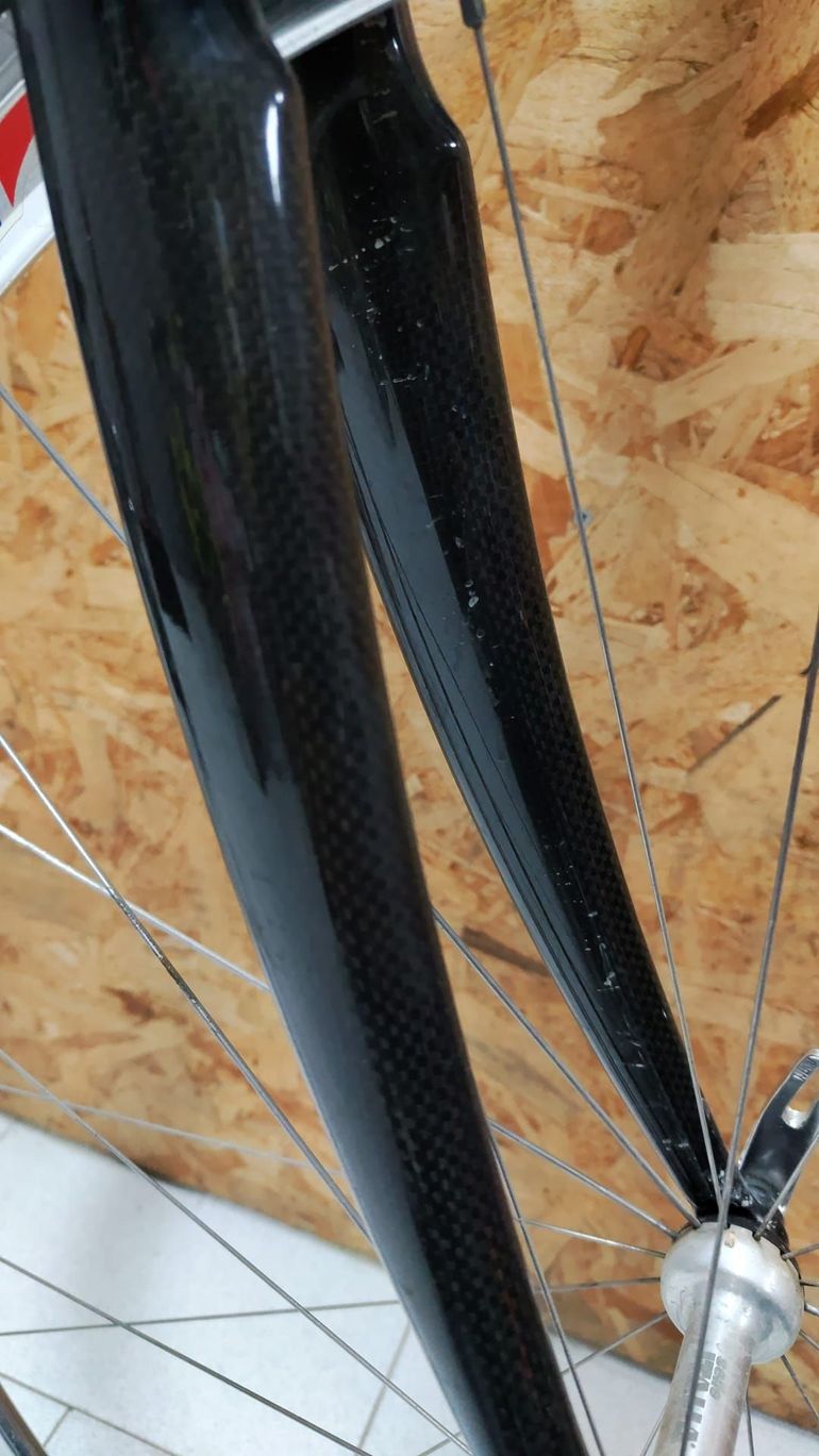 Used Francesco Moser BICI DA CORSA MOSER MISURA 56CM USATO 2000 Road & Gravel, Black — image 4 of 11