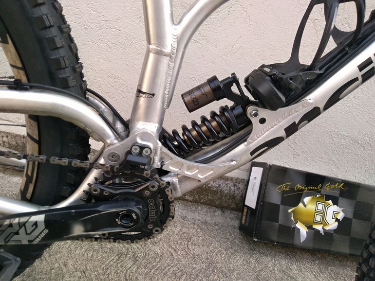 Used Production Privée Ancillotti Scarab Evo 29 2021 Mountainbike, Light Gray — image 11 of 11