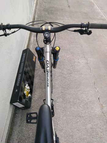 Used Production Privée Ancillotti Scarab Evo 29 2021 Mountainbike, Light Gray — image 10 of 11