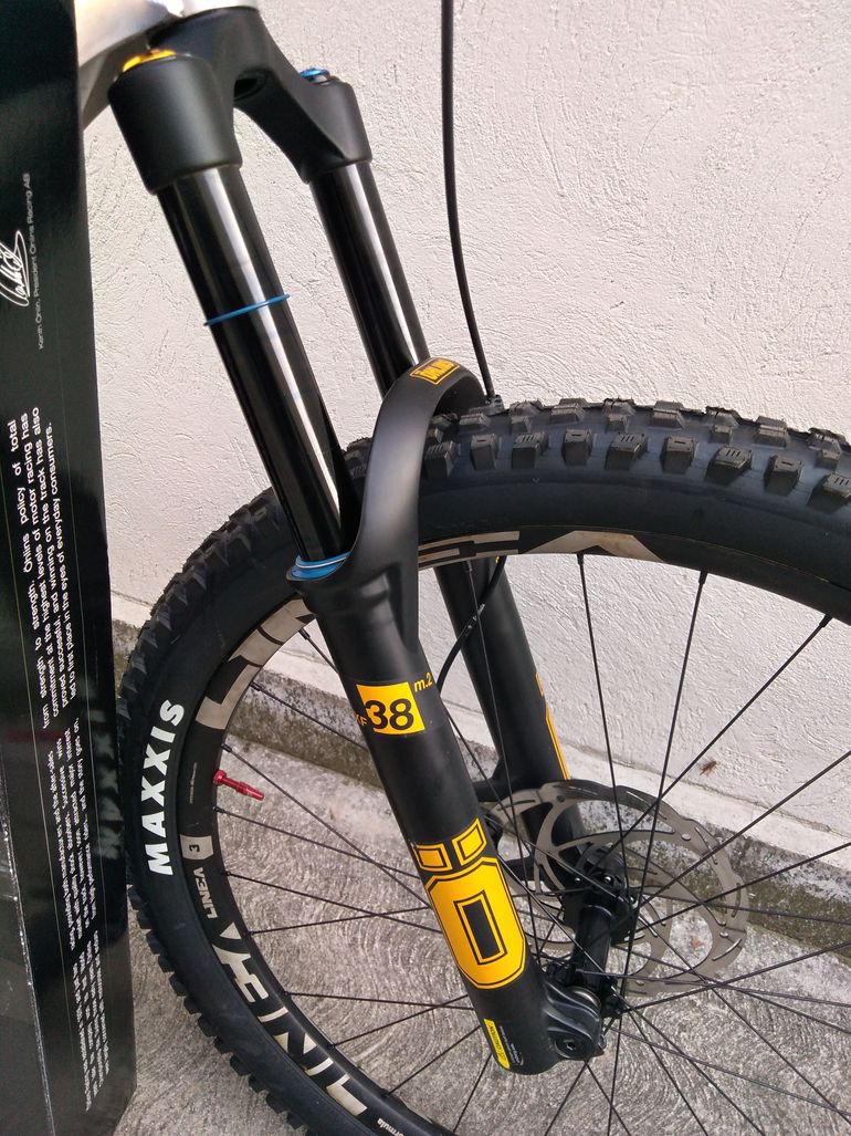 Used Production Privée Ancillotti Scarab Evo 29 2021 Mountainbike, Light Gray — image 4 of 11