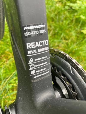 Merida REACTO RIVAL-EDITION 2023 2023 Road & Gravel d'occasion — image 10 sur 11
