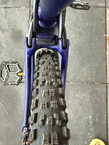 Used Specialized S-Works Turbo Levo SL Founder's Edition - Limited 2021 Mountainbike, Blue — image 8 of 13