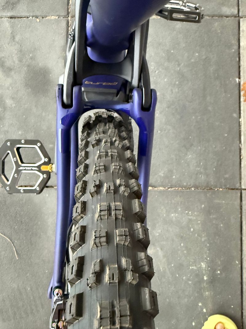 Used Specialized S-Works Turbo Levo SL Founder's Edition - Limited 2021 Mountainbike, Blue — image 8 of 13