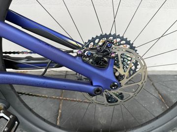 Used Specialized S-Works Turbo Levo SL Founder's Edition - Limited 2021 Mountainbike, Blue — image 5 of 13