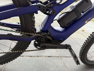 Used Specialized S-Works Turbo Levo SL Founder's Edition - Limited 2021 Mountainbike, Blue — image 9 of 13