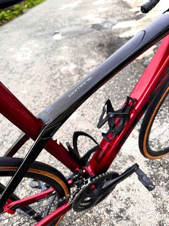 Used Trek Domane SL 5 2021 Road & Gravel, Red — image 2 of 10