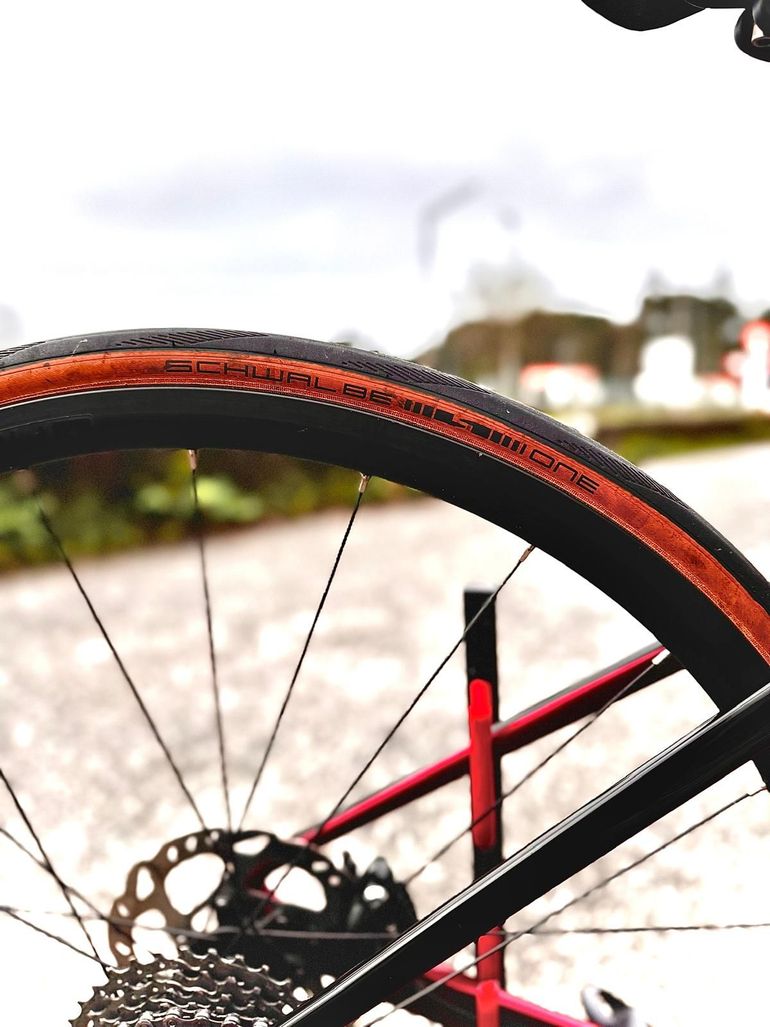 Used Trek Domane SL 5 2021 Road & Gravel, Red — image 8 of 10