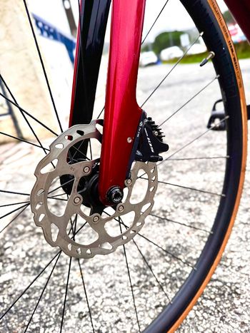 Used Trek Domane SL 5 2021 Road & Gravel, Red — image 7 of 10