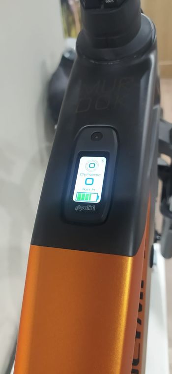 Used Olympia OLYMPIA MURDOK E-P3+ 05SMART TALLA S/M 2025 Mountainbike, Orange — image 4 of 4