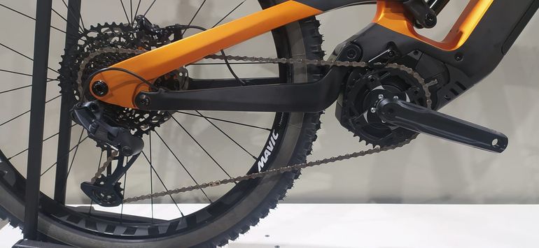 Used Olympia OLYMPIA MURDOK E-P3+ 05SMART TALLA S/M 2025 Mountainbike, Orange — image 3 of 4
