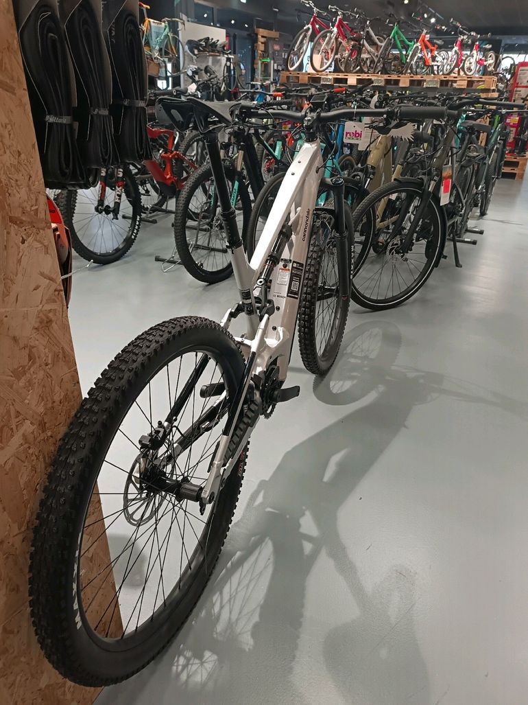 Used Cannondale Moterra Neo 3 2023 2023 Mountainbike, Light Gray, 29 — image 4 of 4