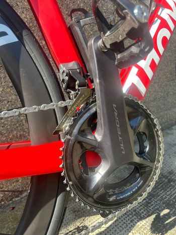 Used Thoemus Sliker Pro Ultimate Ultegra Di2 rot 2024 Road & Gravel, Red — image 4 of 7