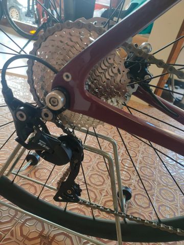 Used Cannondale Synapse Carbon 3 L 2022 2022 Road & Gravel, Purple — image 7 of 9