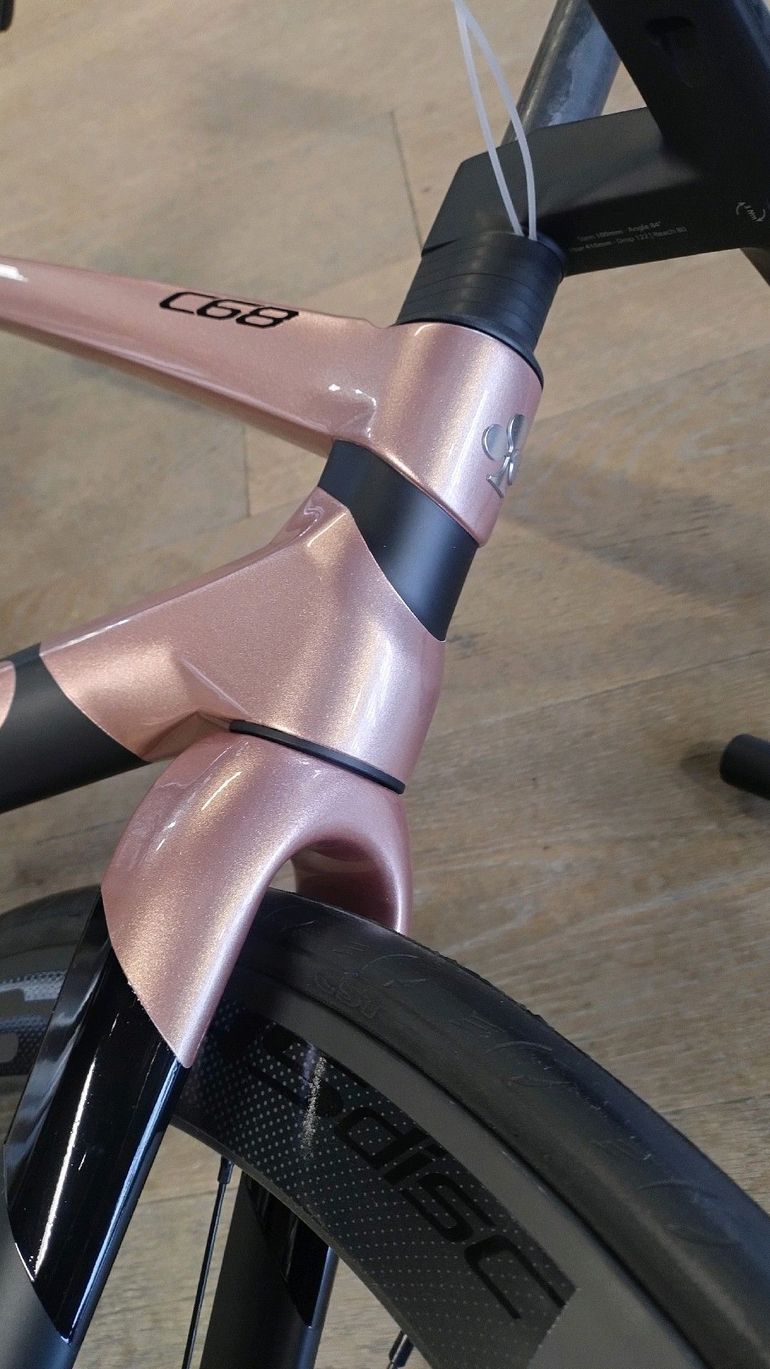 Used Colnago C68 Disc Corsa Pro Bike Frameset 2024 Road & Gravel, Black — image 3 of 6