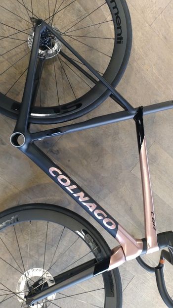 Used Colnago C68 Disc Corsa Pro Bike Frameset 2024 Road & Gravel, Black — image 4 of 6