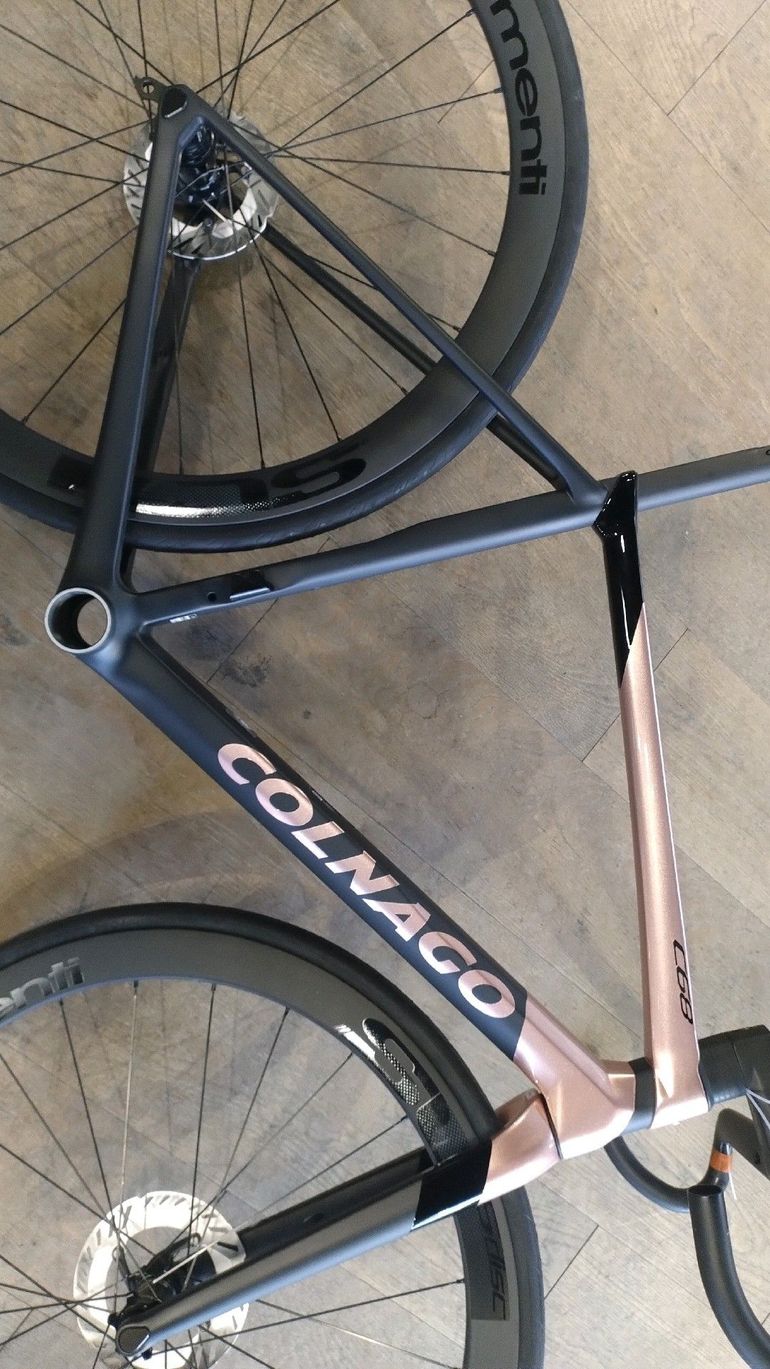 Used Colnago C68 Disc Corsa Pro Bike Frameset 2024 Road & Gravel, Black — image 4 of 6