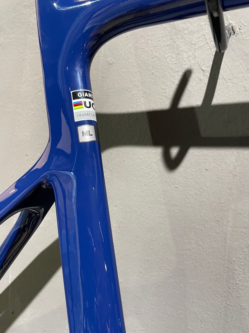 Used Giant Propel Advanced SL Frameset Frameset 2024 Road & Gravel, Blue — image 3 of 3